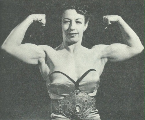 closetofanxiety: Mildred Burke was everything the WWE pretends Moolah was: tremendous wrestler (she 