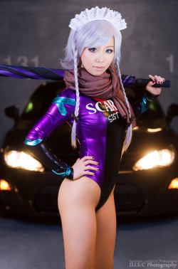 Cosplayandanimes:  Cosplayer: Miyuki Cosplay Character: Race Queen Sakuya Izayoi