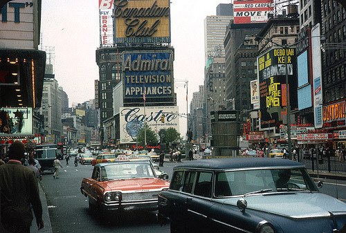 ingodwetrustnyc:  fuckyeahvintage-retro:  New York City, 1964