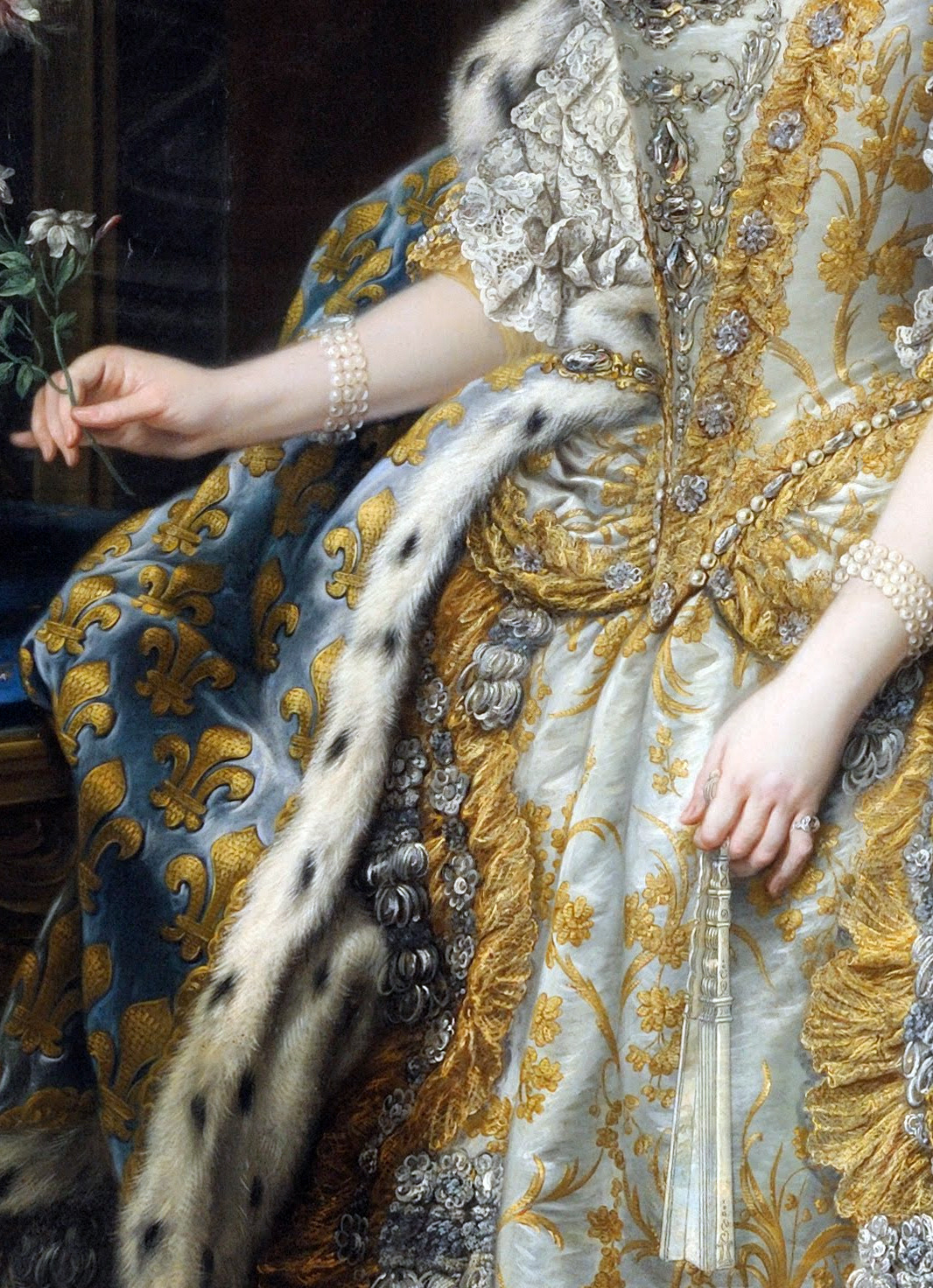 c0ssette:  Charles André van Loo “Marie Leszczinska, Queen of France&quot;