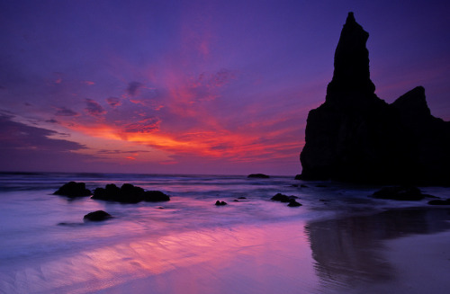 Ursa Rock at Dusk by João Maia The most iconic and recognizable feature of this rock is the massive 