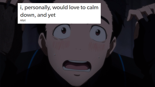 Porn photo somethingsimplexox: Yuri!!! on Ice + text