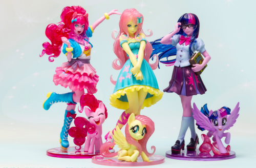 All three of the Glitter Colour Variants so far!Fluttershy is available for pre-order now!Source