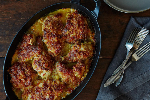 food52:  If you’re in desperate need of comfort…Richard Olney’s Chicken Gratin via Food52