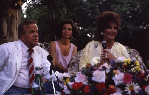 Good old friends: Elizabeth Taylor & Franco Zeffirelli