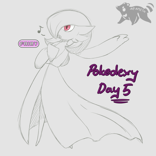 #POKEDDEXY Day 5: Favorite fairy typeGardevoir