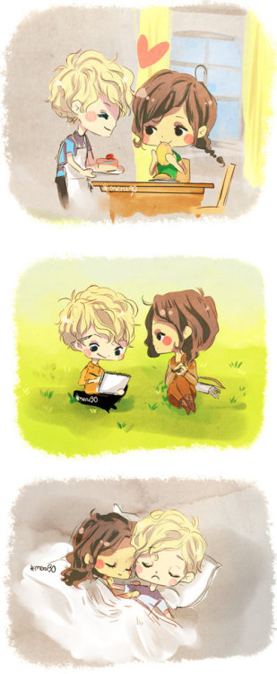 strawberrymadame: Everlark Fluff by meru90