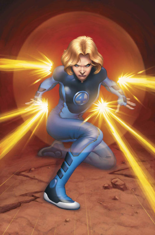 shanehelmscom:towritecomicsonherarms:  geekearth:Invisible Woman - More of my Favorite Women of Comics  Sue is one of the most underrated comic book characters of all time.Some people think she can only make force fields and turn invisible. She can do