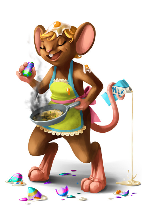 Art For MouseHunts Easter Event.