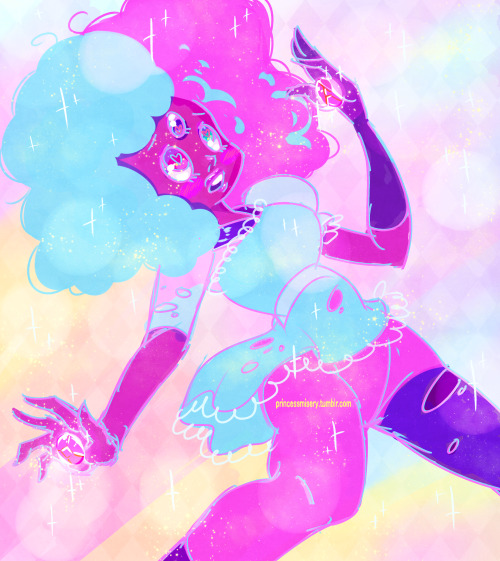 princessmisery:*:･ﾟ✧ COTTON CANDY GARNET *:･ﾟ✧