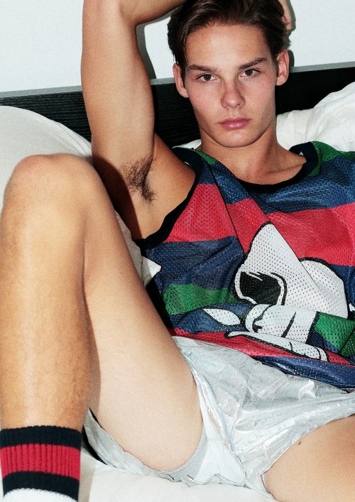 meninvogue: Ryan Frederick photographed by Joseph Lally for The Champ magazine