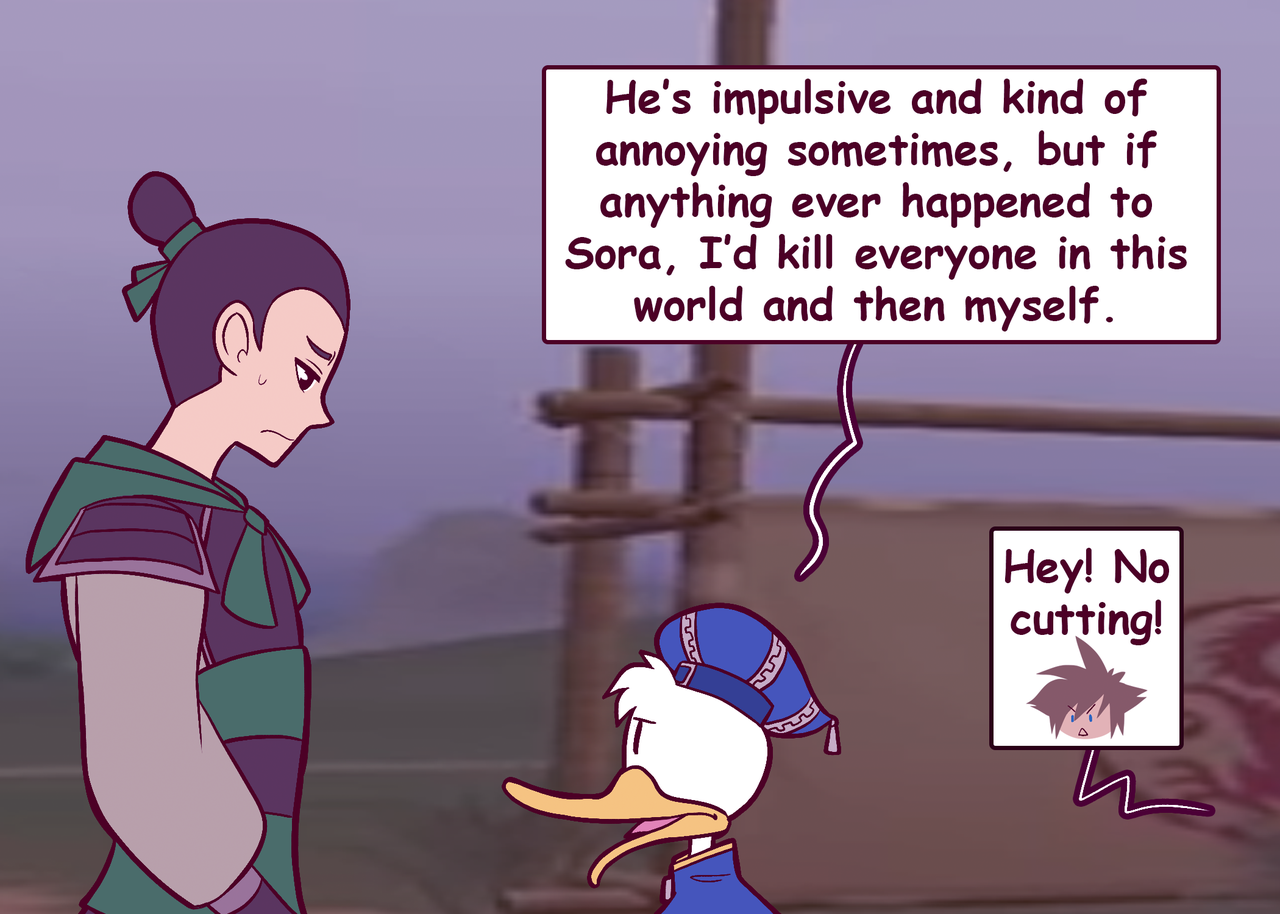 destiny-islanders:    I’m replaying KH2 and… Donald Duck really was prepared