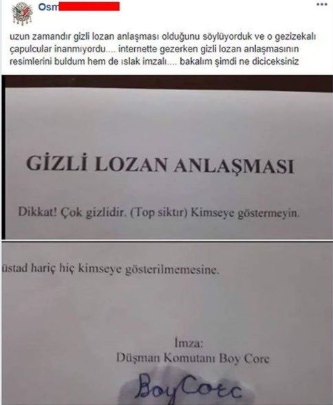 Osm uzun zamandır gizli...