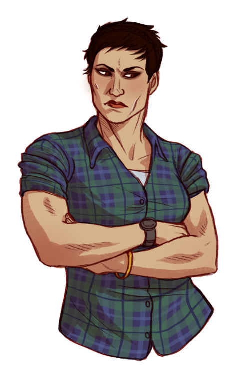 lyrium-dragon:cassandrashipsit:fernacular:Warriors in flannel part 2[warriors in flannel part 1]OK N