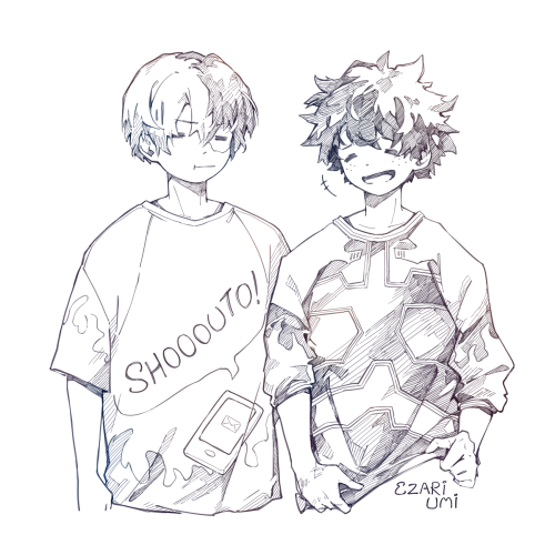 ezariumi:  TodoDeku Week 2021Day 4: InheritanceThey “inherit” some free Endeavor me