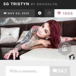 tristyntothesea:  Hey all! If you haven’t seen my newest @suicidegirls set in member review, you should check it out 😉 #suicidegirls 