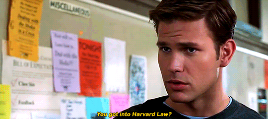 tvfilm: I’m sorry, are you here to see me?No, silly! I go here.Legally Blonde (2001)