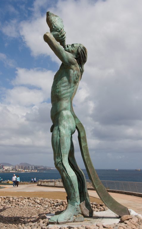 iafeh:González manolo - el Tritón de la Playa de la Laja - Las Palmas de Gran Canaria