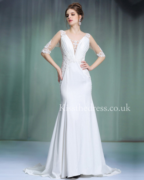 Design Vintage Mermaid Wedding Dresses Collection, New Arrival at Kissthedress.co.uk http://www.kiss