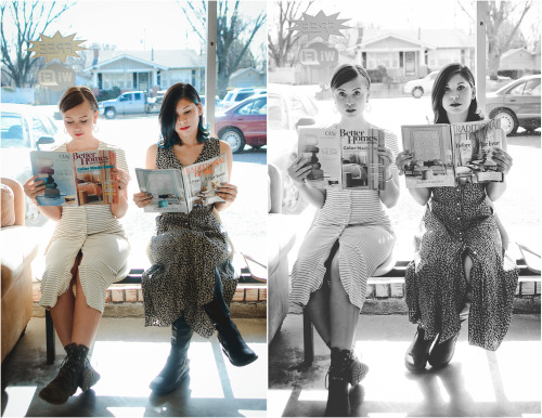 my best friend Mallory (ha, Valerie and Mallory) and I did a fun laundromat shoot. www.valeriesphoto