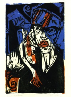 german-expressionists:  Ernst Ludwig Kirchner, Kämfe, 1915 