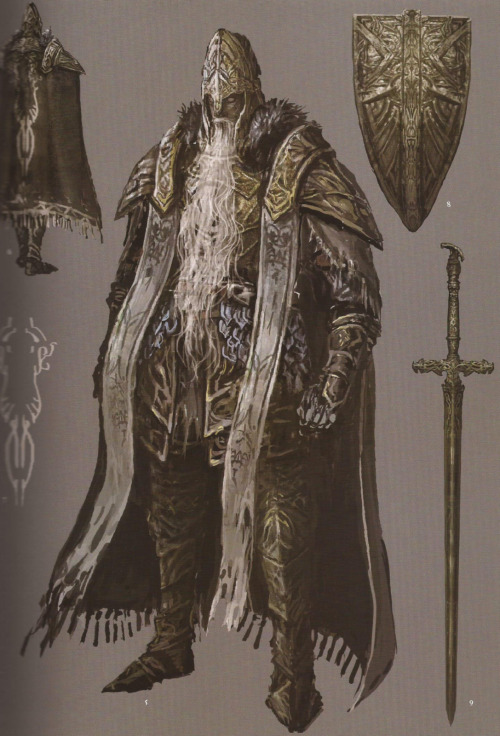 antiqueberry:Throne Watcher and Throne DefenderDark Souls 2 Design Works