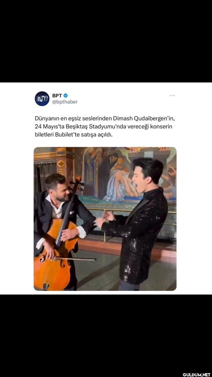 Bu eşsiz konserin...