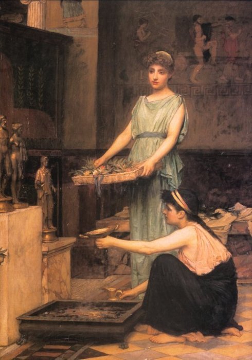 The Household Gods, Waterhouse
