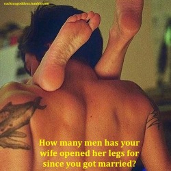 mywifecheats: cucktoagoddess:  www.cucktoagoddess.tumblr.com