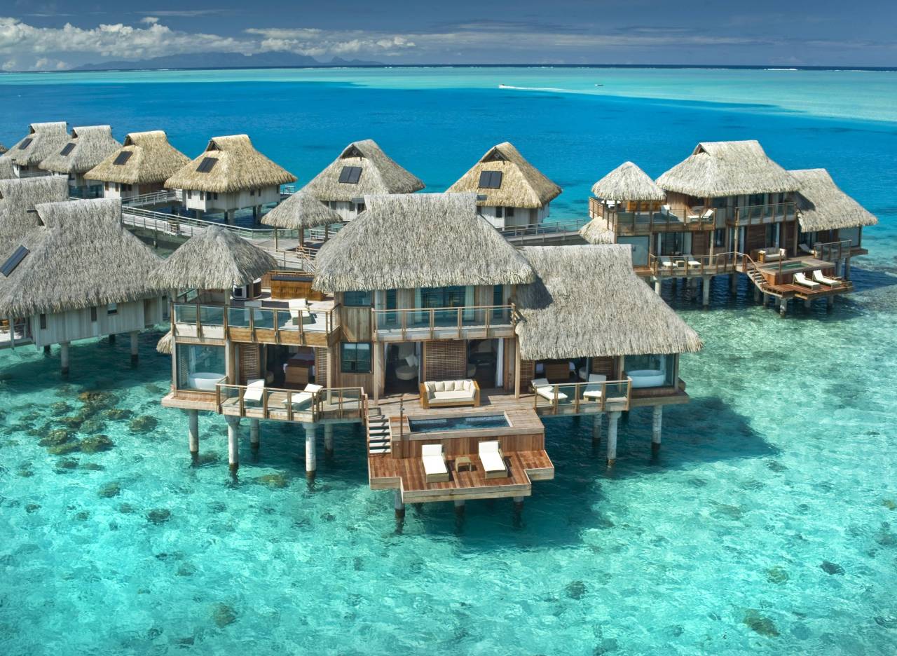 blazepress:  Hotel in Bora Bora.