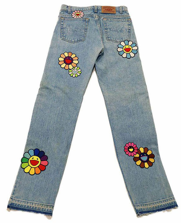 takashi murakami jeans