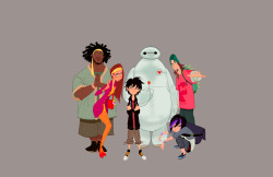 disneyanimation:  The Big Hero 6. 