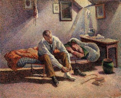 10     Morning, Interior by Maximilien Luce  