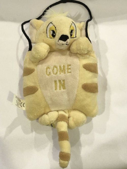 2005 Neopets Baby Kougra Door Hanger 