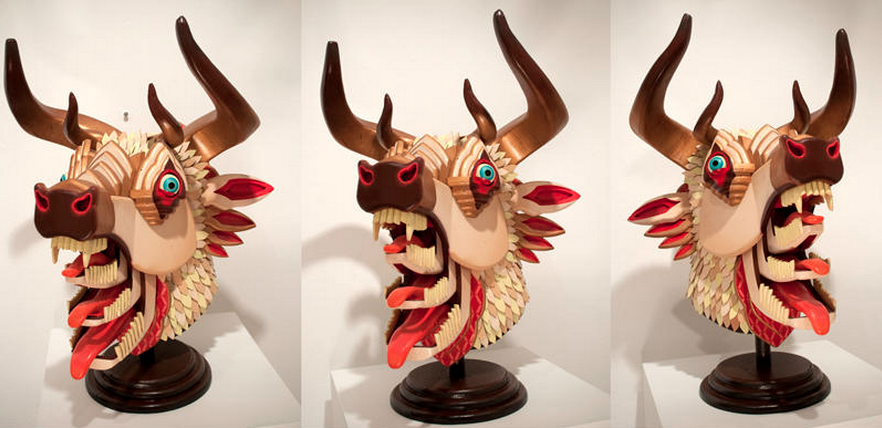 Mastodon’s The Hunter has one of the coolest album covers ever(Sculpture by Aj