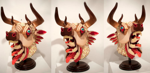 Mastodon’s The Hunter has one of the coolest album covers ever(Sculpture by Aj Fosik)