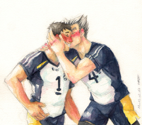 merry-the-cookie: for daichi rarepair week - day 1 : same team aui’m late orz but here’s a little bo