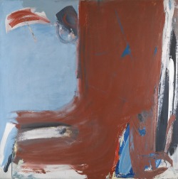 blastedheath:  Peter Lanyon (British, 1918-1964), Iron Coast, 1960. Oil on canvas, 60 x 60 in. 