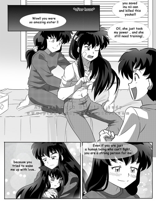 this is last page of manga Inuyasha-human in another world C2 :)thank u for everyone for reading, an