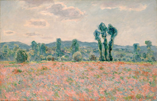 Painting of the Day | 04.29.2016Poppy Field by Claude Monet (1890)