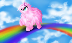 kairaanix:  With a fake horn and *pfpppfpfpfp* and *ahh* and rainbow.And more rainbow! And pink! And clouds!FlufflePuff  Pftftpftpftftffpft