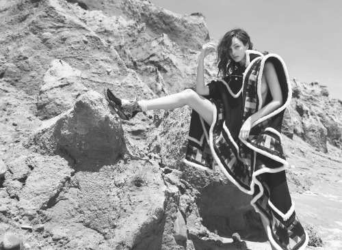 vogue-at-heart:  Luma Grothe in “Wild West” for Marie Claire Italia, November 2015Photographed by David Bellemere