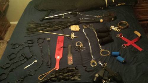bondagefeed: Wanted to show you all my collection. Thoughts, ideas, suggestions? I really like the d
