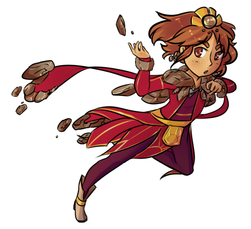 calamari-pop:  taliyah is so fuckin hype i had to draw her 