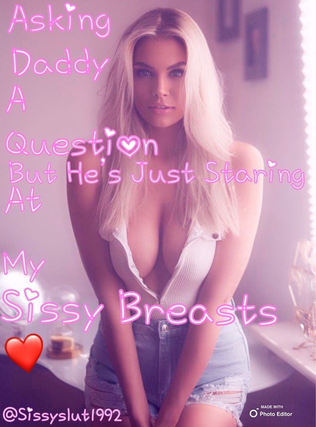 sissyslut1992:I want boobs 