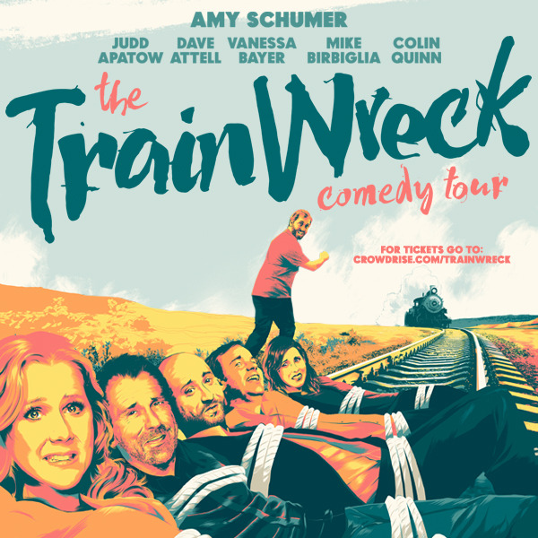 The Trainwreck Comedy Tour The Trainwreck Comedy Tour starts Sunday! Stay tuned for updates from the road with Judd Apatow, Dave Attell, Amy Schumer, and more!
Get your tickets here.