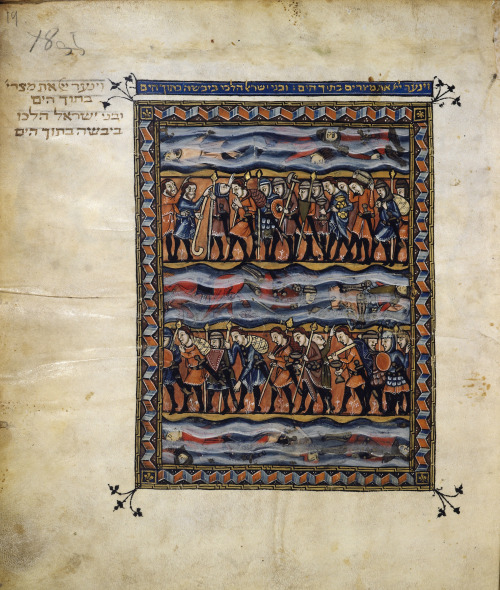 shelomit-bat-dvorah:jewishhenna:letmypeopleshow:10 Lavishly Illustrated Medieval Haggadah Pages That