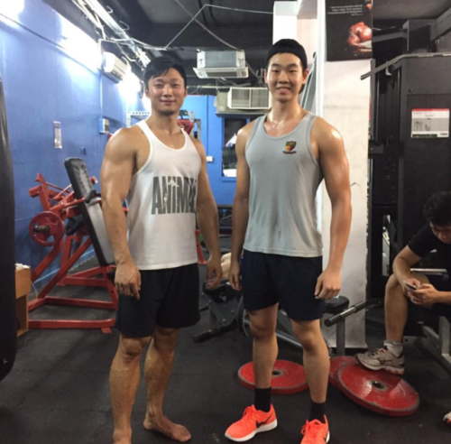 gaygrinderbuff:21 yo hottie - Walter Soh IG - Walter_soh Damn that muscles