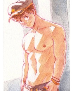 raymondoart: Watercolor entry 4: Rao in a sunny daylight! Well