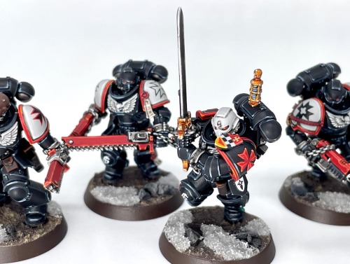 Some Assault Intercessors for my Black Templars.